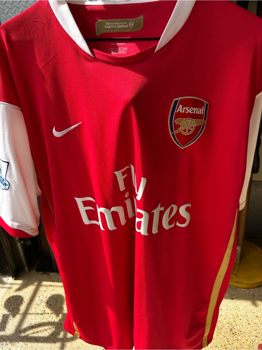 Nike Kids Arsenal Home Jersey - Red & White